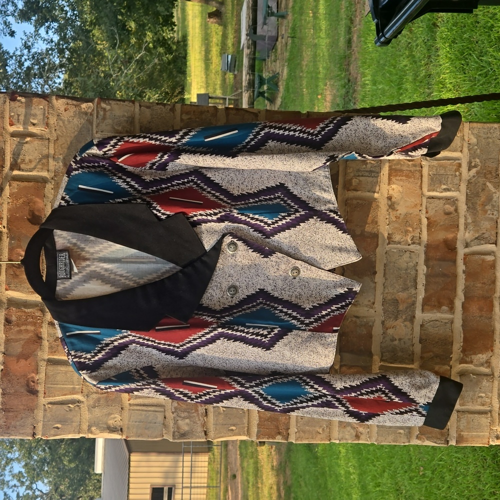 Vintage circle t southwest top. Size large